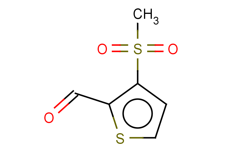 3-methanesulfonylthiophene-2-carbaldehyde