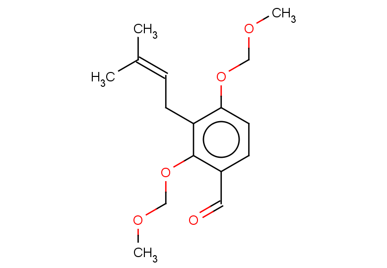 2,4-bis(methoxymethoxy)-3-(3-methylbut-2-en-1-yl)benzaldehyde