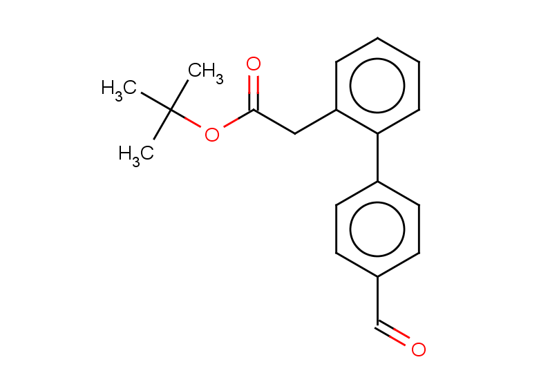 tert-butyl 2-[2-(4-formylphenyl)phenyl]acetate
