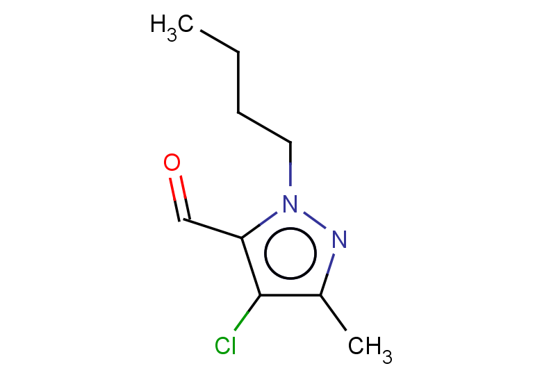 1-butyl-4-chloro-3-methyl-1H-pyrazole-5-carbaldehyde