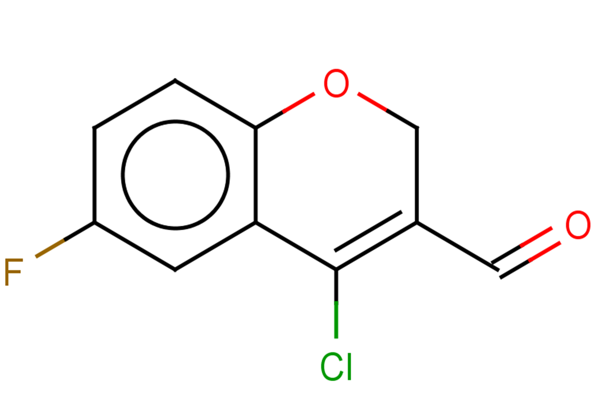 4-chloro-6-fluoro-2H-chromene-3-carbaldehyde