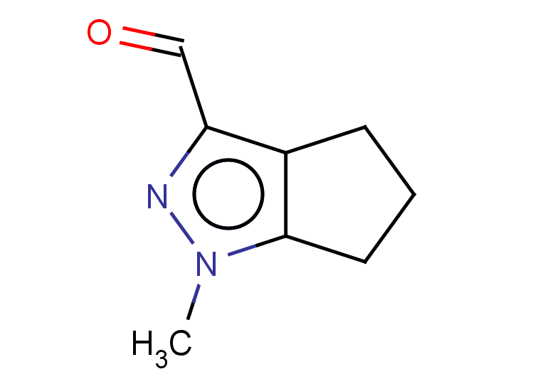 1-methyl-1H,4H,5H,6H-cyclopenta[c]pyrazole-3-carbaldehyde