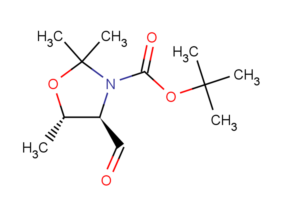 tert-butyl (4R,5S)-4-formyl-2,2,5-trimethyl-1,3-oxazolidine-3-carboxylate