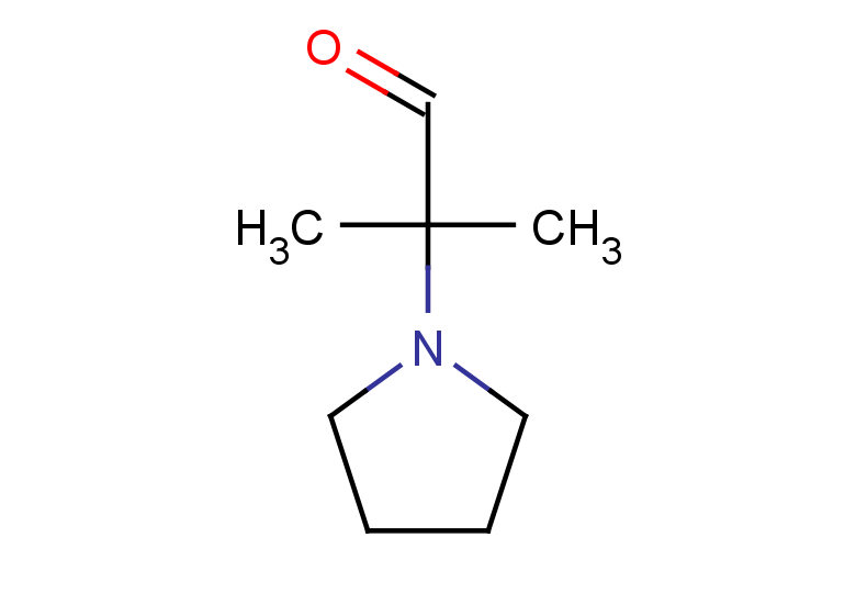 2-methyl-2-(pyrrolidin-1-yl)propanal
