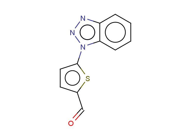 5-(1H-1,2,3-benzotriazol-1-yl)thiophene-2-carbaldehyde