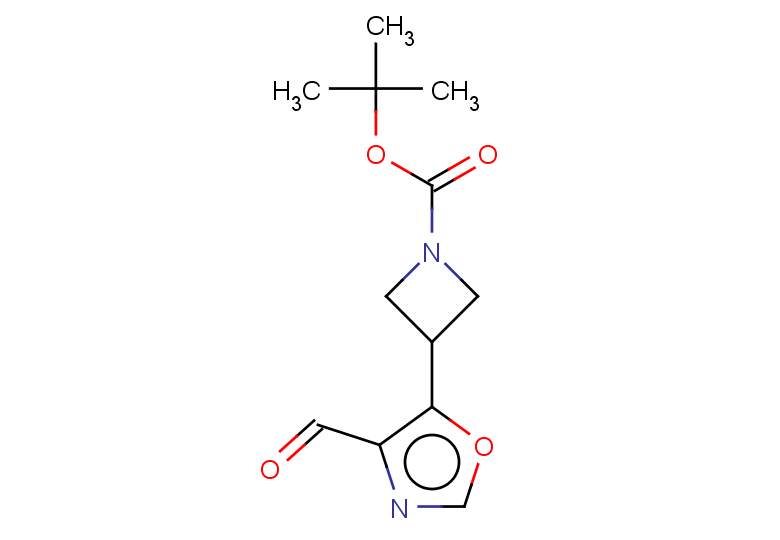 tert-butyl 3-(4-formyl-1,3-oxazol-5-yl)azetidine-1-carboxylate
