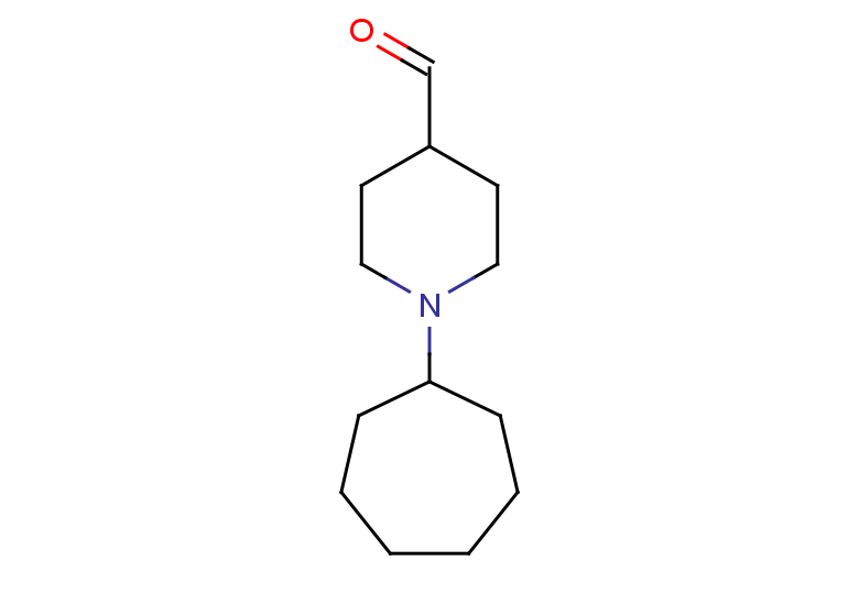 1-cycloheptylpiperidine-4-carbaldehyde