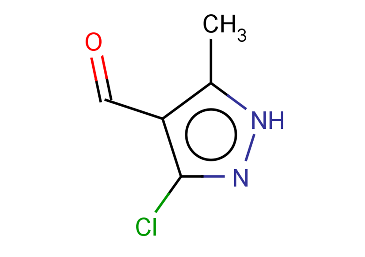 3-chloro-5-methyl-1H-pyrazole-4-carbaldehyde