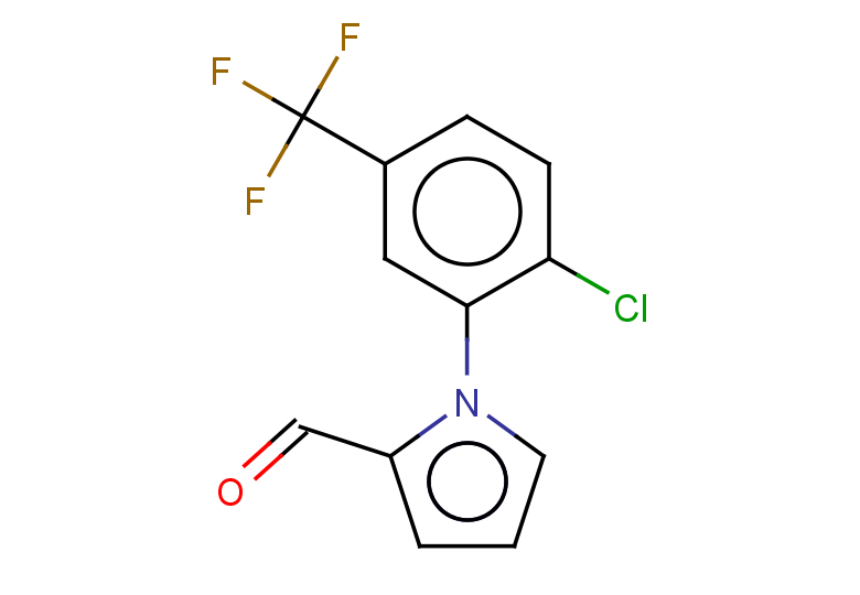 1-[2-chloro-5-(trifluoromethyl)phenyl]-1H-pyrrole-2-carbaldehyde