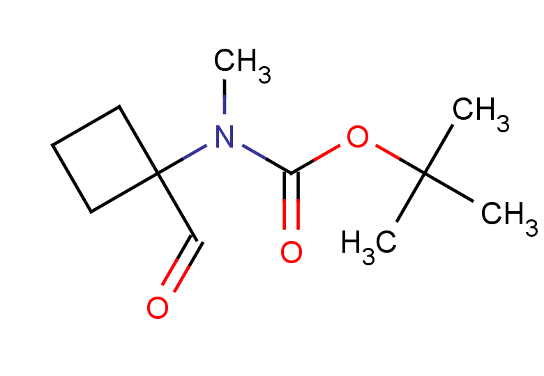 tert-butyl N-(1-formylcyclobutyl)-N-methylcarbamate