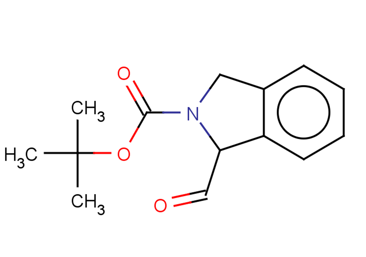 tert-butyl 1-formyl-2,3-dihydro-1H-isoindole-2-carboxylate