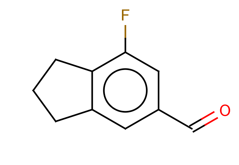 7-fluoro-2,3-dihydro-1H-indene-5-carbaldehyde