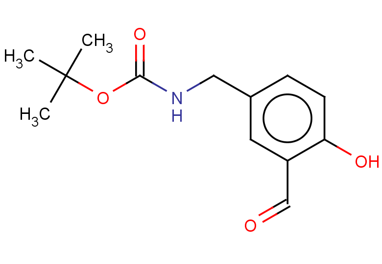 tert-butyl N-[(3-formyl-4-hydroxyphenyl)methyl]carbamate