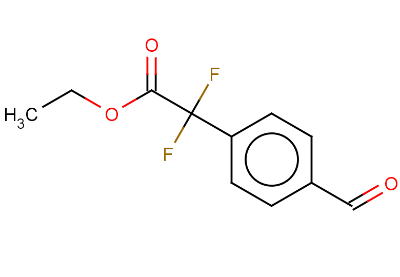 ethyl 2,2-difluoro-2-(4-formylphenyl)acetate