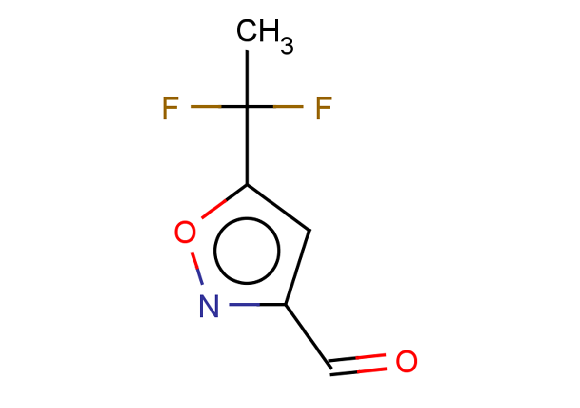 5-(1,1-difluoroethyl)-1,2-oxazole-3-carbaldehyde
