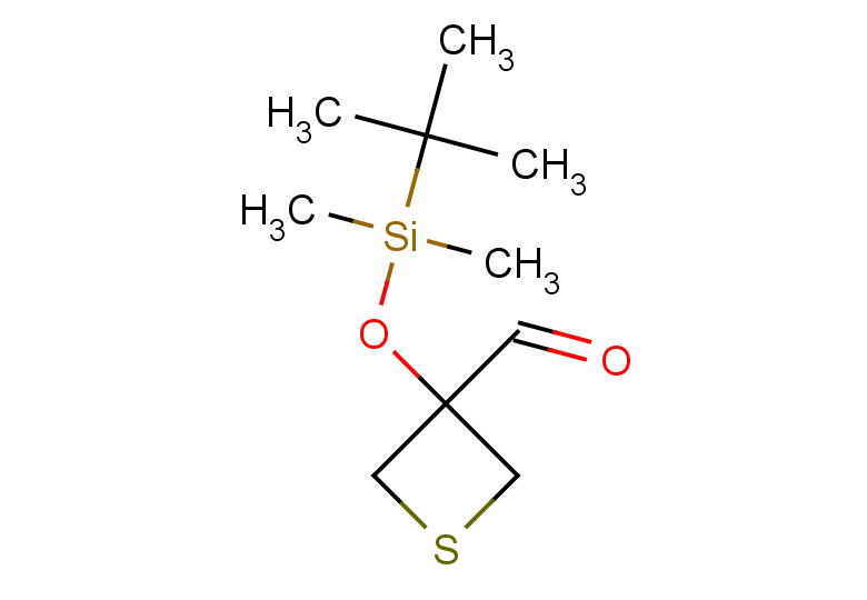 3-[(tert-butyldimethylsilyl)oxy]thietane-3-carbaldehyde