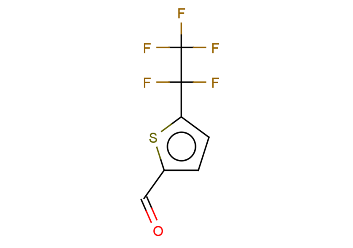 5-(1,1,2,2,2-pentafluoroethyl)thiophene-2-carbaldehyde
