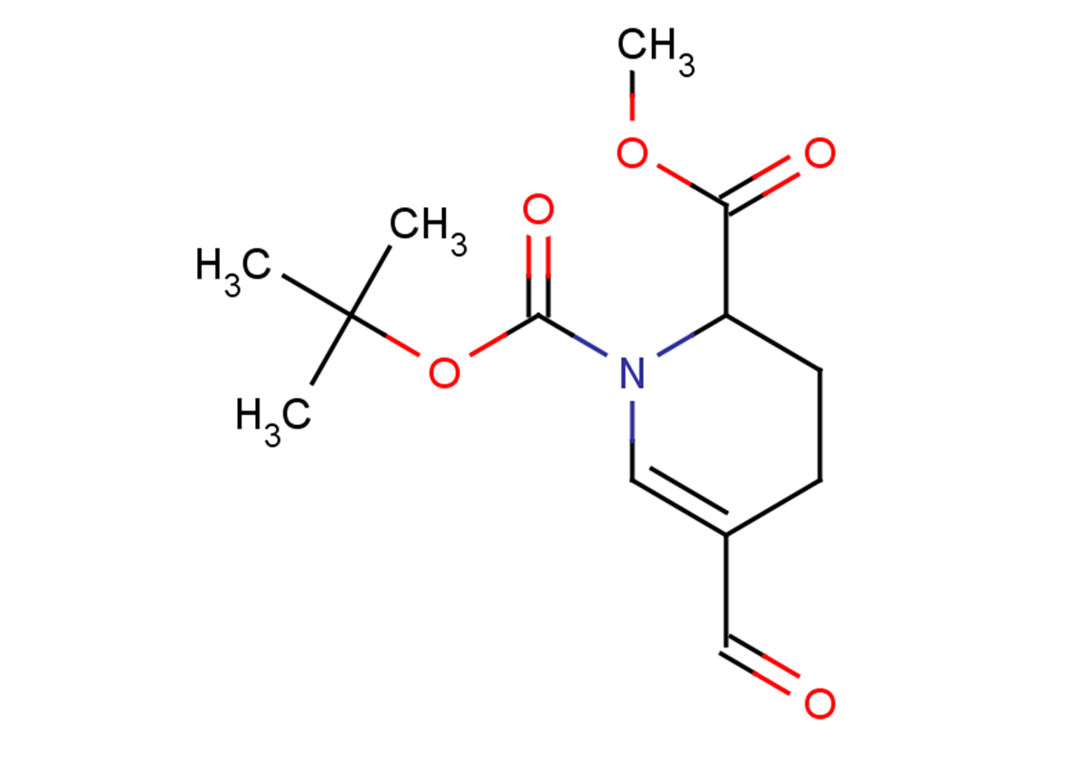 1-tert-butyl 2-methyl 5-formyl-1,2,3,4-tetrahydropyridine-1,2-dicarboxylate