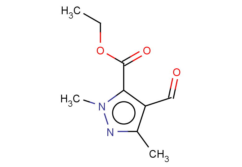 ethyl 4-formyl-1,3-dimethyl-1H-pyrazole-5-carboxylate