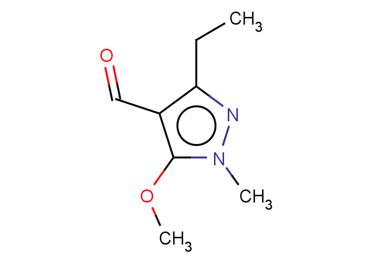 3-ethyl-5-methoxy-1-methyl-1H-pyrazole-4-carbaldehyde