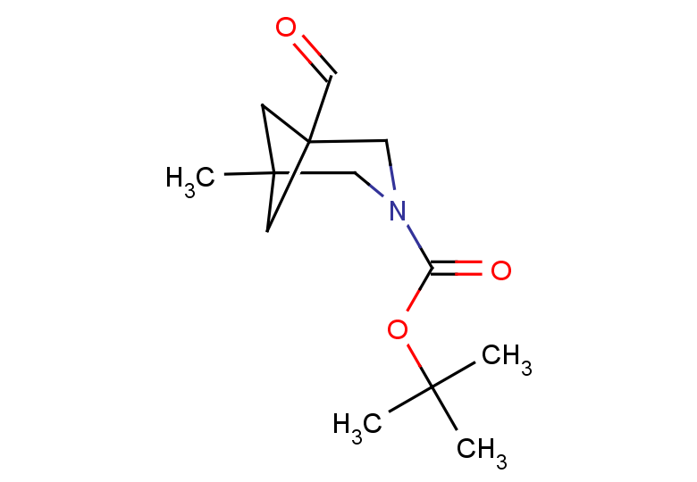 tert-butyl 1-formyl-5-methyl-3-azabicyclo[3.1.1]heptane-3-carboxylate