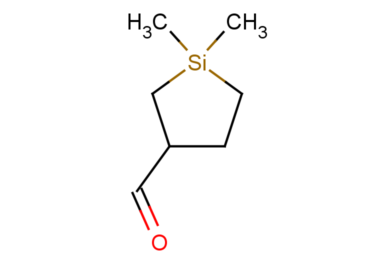 1,1-dimethylsilolane-3-carbaldehyde