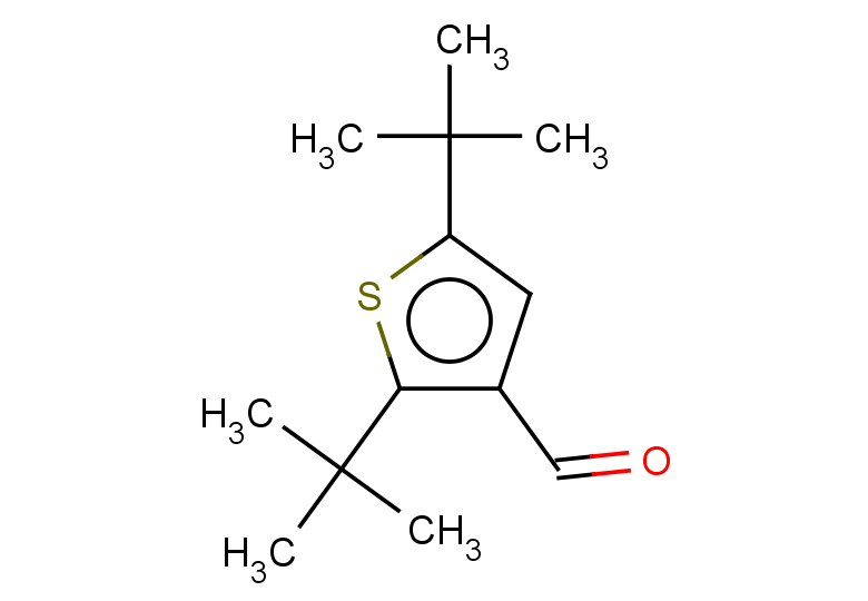 2,5-di-tert-butylthiophene-3-carbaldehyde