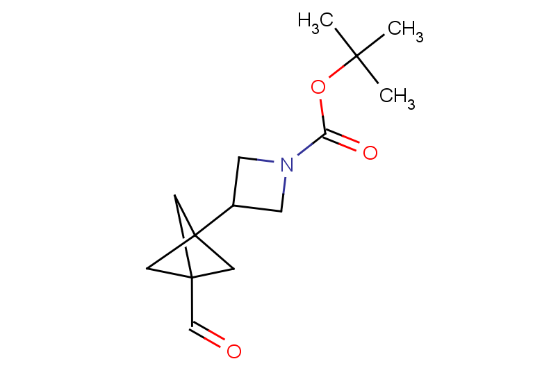 tert-butyl 3-{3-formylbicyclo[1.1.1]pentan-1-yl}azetidine-1-carboxylate