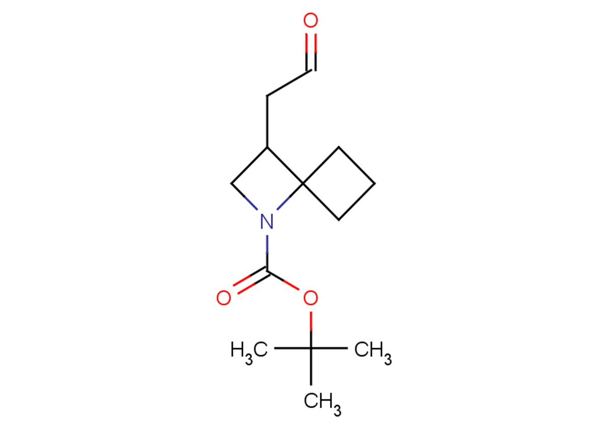 tert-butyl 3-(2-oxoethyl)-1-azaspiro[3.3]heptane-1-carboxylate