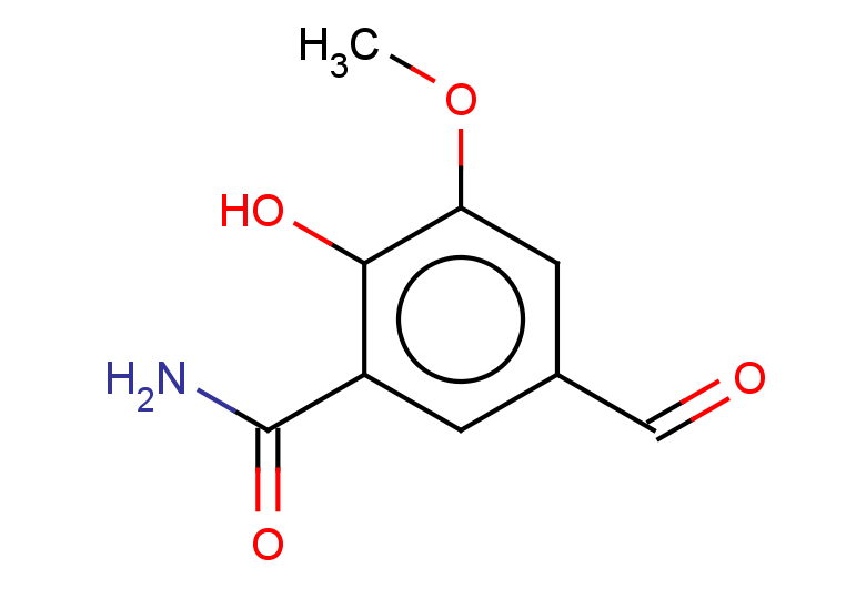 5-formyl-2-hydroxy-3-methoxybenzamide