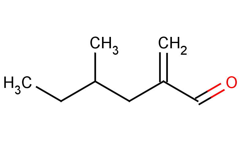 4-methyl-2-methylidenehexanal