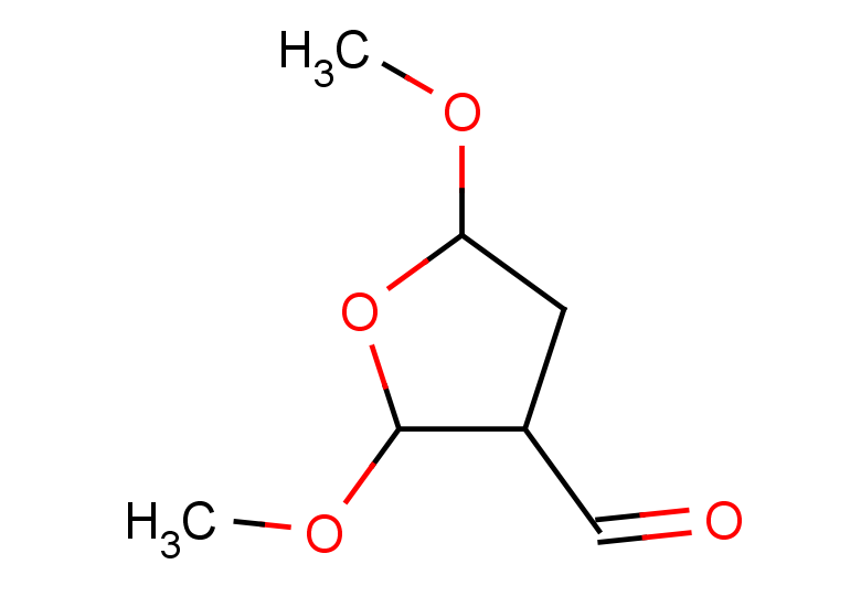 2,5-dimethoxyoxolane-3-carbaldehyde, Mixture of diastereomers