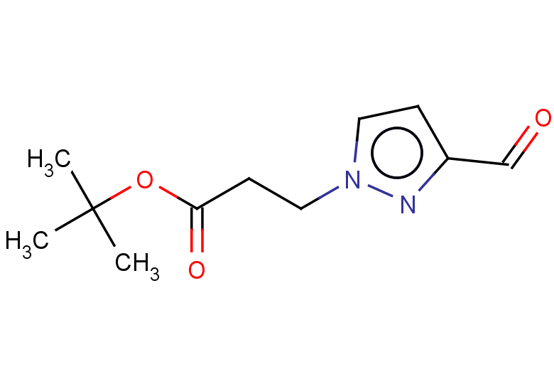 tert-butyl 3-(3-formyl-1H-pyrazol-1-yl)propanoate