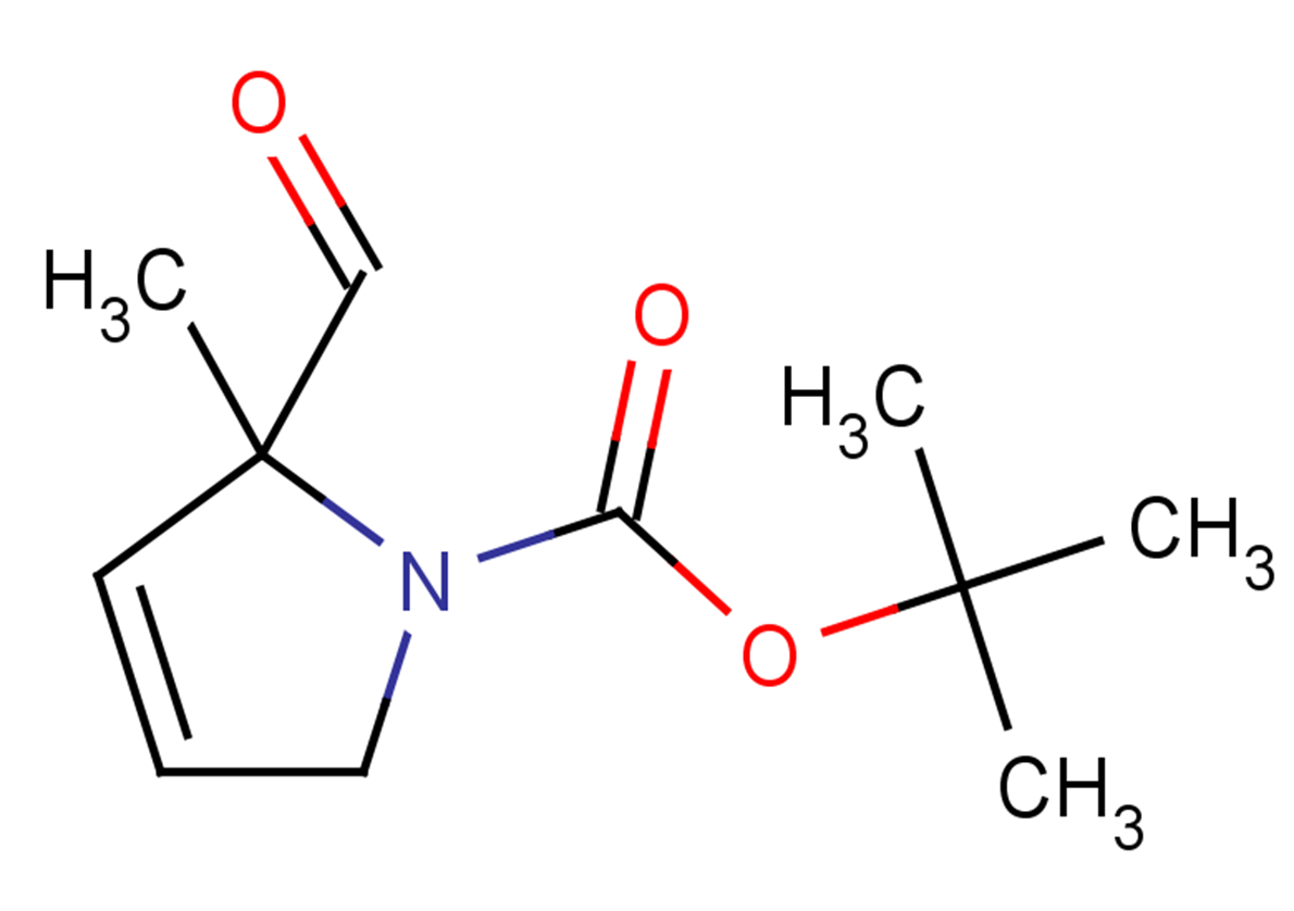 tert-butyl 2-formyl-2-methyl-2,5-dihydro-1H-pyrrole-1-carboxylate