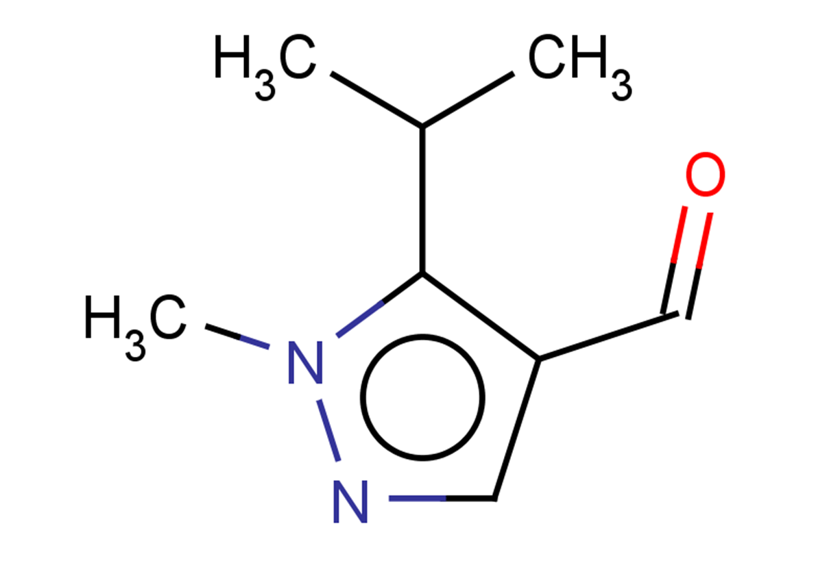 1-methyl-5-(propan-2-yl)-1H-pyrazole-4-carbaldehyde