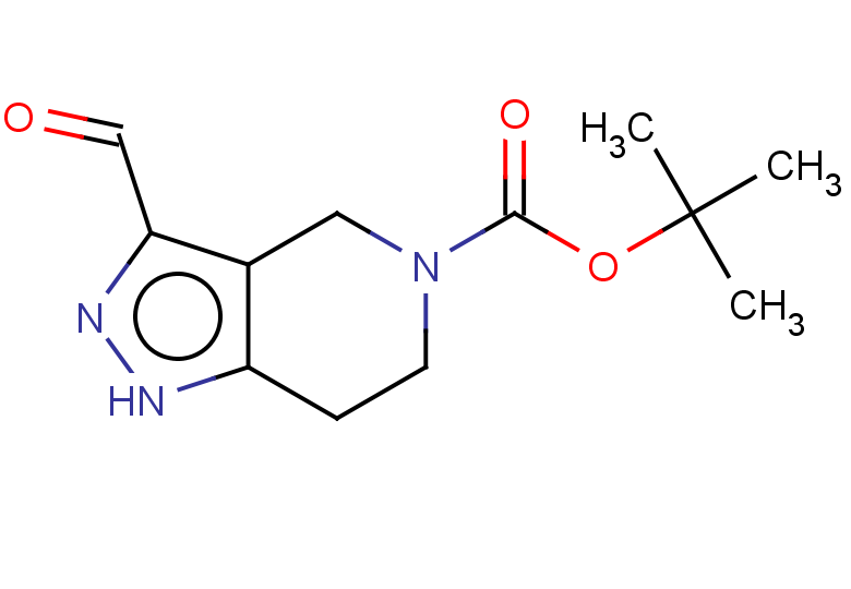 tert-butyl 3-formyl-1H,4H,5H,6H,7H-pyrazolo[4,3-c]pyridine-5-carboxylate