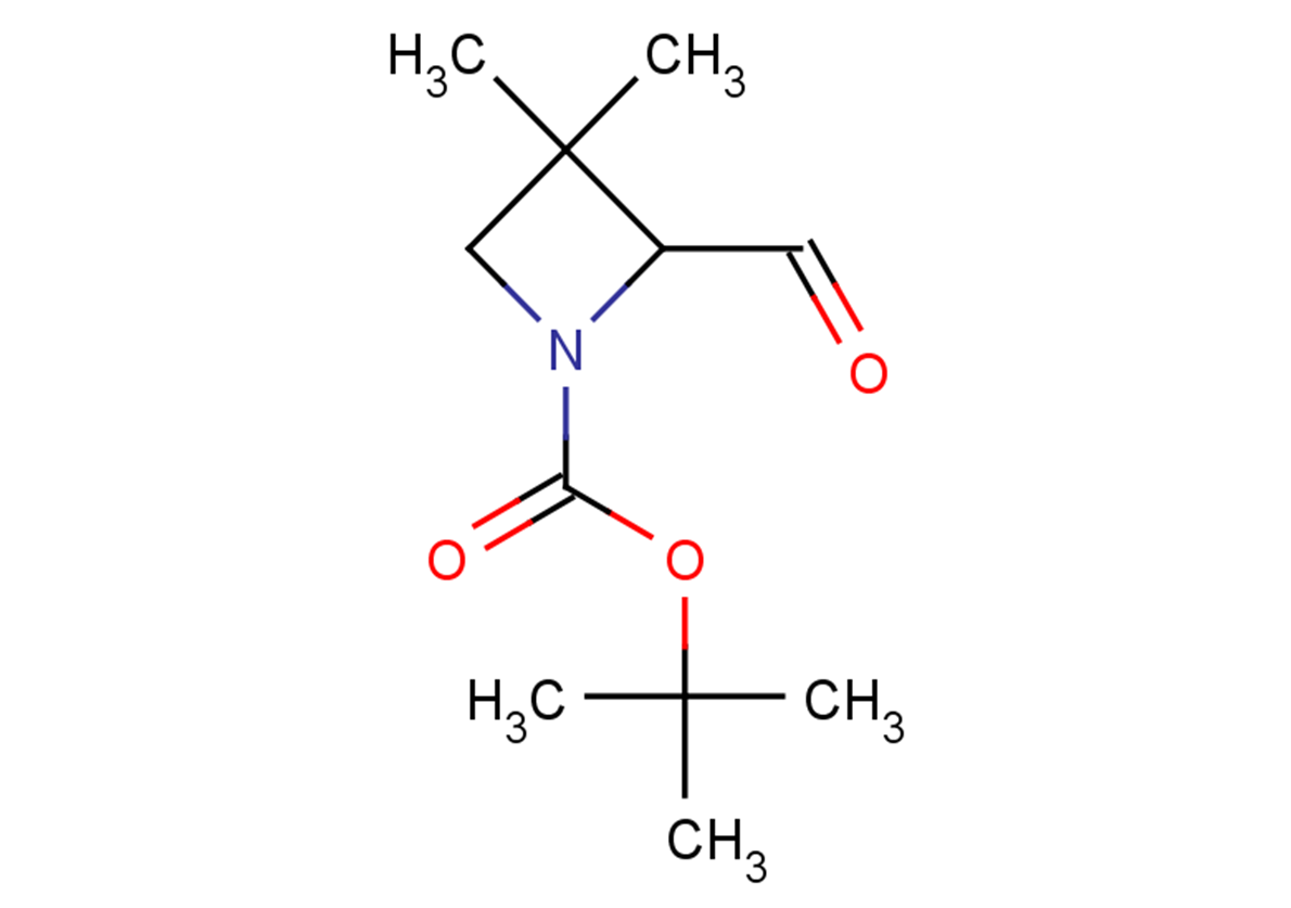 tert-butyl 2-formyl-3,3-dimethylazetidine-1-carboxylate