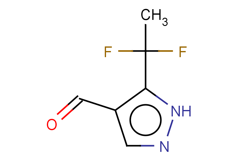 5-(1,1-difluoroethyl)-1H-pyrazole-4-carbaldehyde