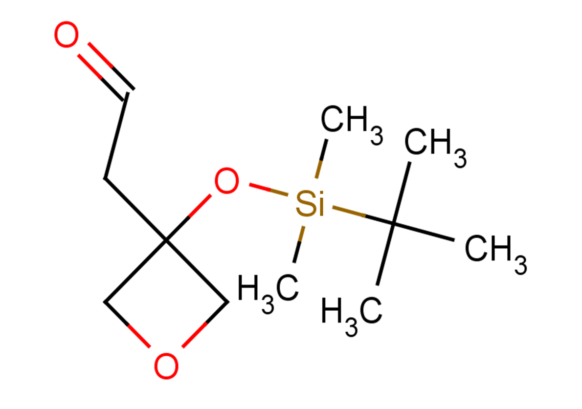 2-{3-[(tert-butyldimethylsilyl)oxy]oxetan-3-yl}acetaldehyde