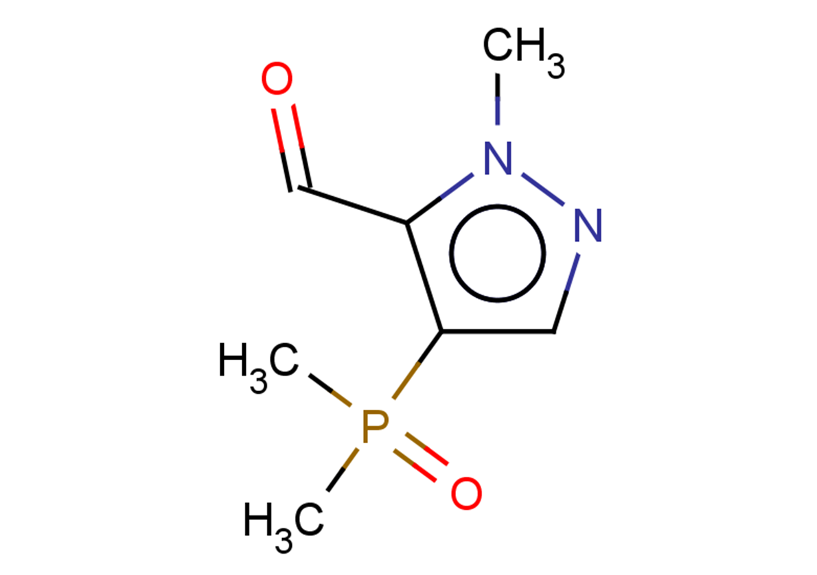 4-(dimethylphosphoryl)-1-methyl-1H-pyrazole-5-carbaldehyde