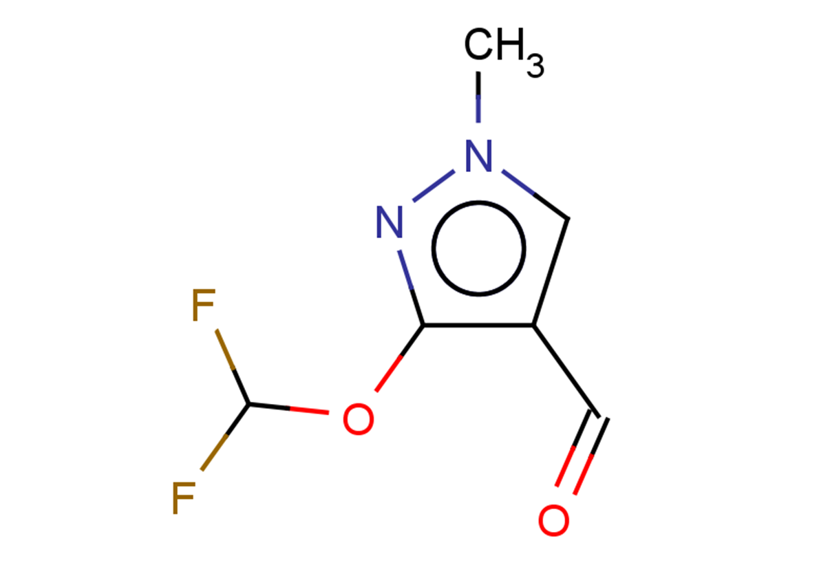3-(difluoromethoxy)-1-methyl-1H-pyrazole-4-carbaldehyde