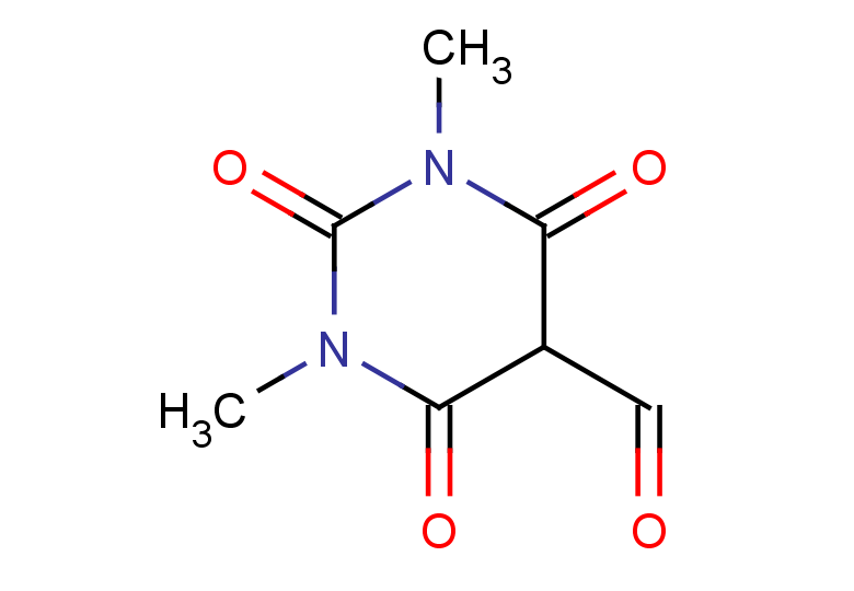 1,3-dimethyl-2,4,6-trioxo-1,3-diazinane-5-carbaldehyde