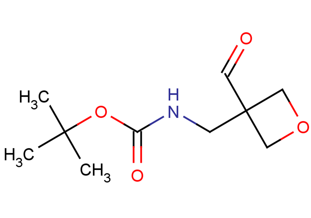 tert-butyl N-[(3-formyloxetan-3-yl)methyl]carbamate