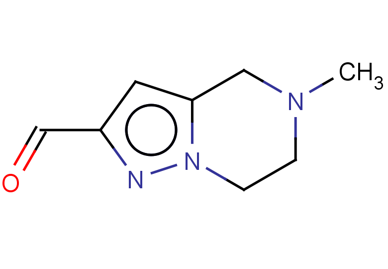 5-methyl-4H,5H,6H,7H-pyrazolo[1,5-a]pyrazine-2-carbaldehyde