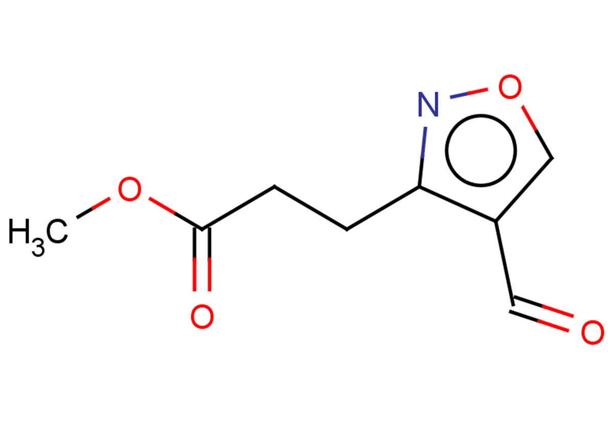 methyl 3-(4-formyl-1,2-oxazol-3-yl)propanoate