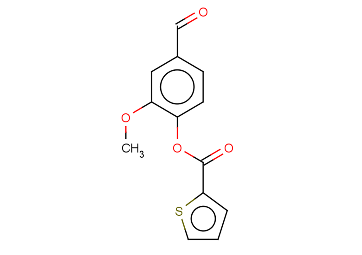 4-formyl-2-methoxyphenyl thiophene-2-carboxylate