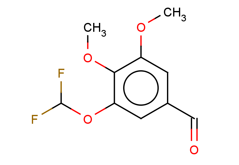 3-(difluoromethoxy)-4,5-dimethoxybenzaldehyde