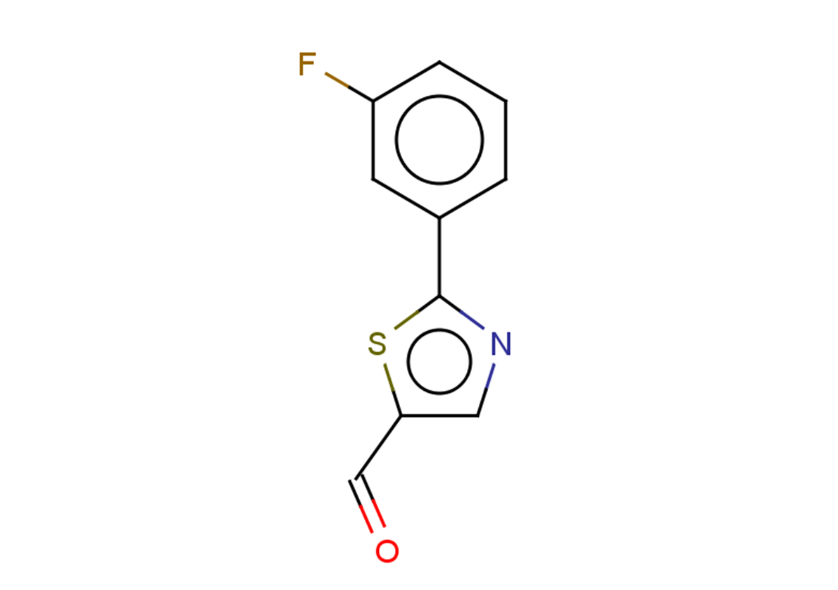 2-(3-fluorophenyl)-1,3-thiazole-5-carbaldehyde