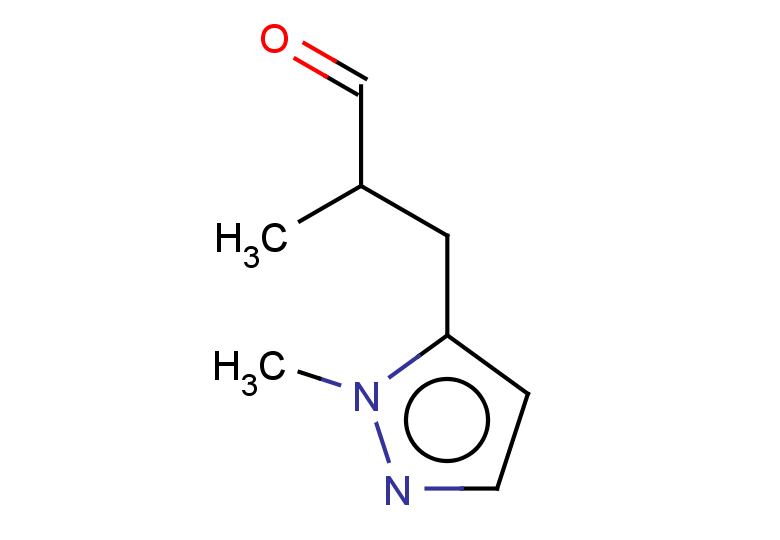 2-methyl-3-(1-methyl-1H-pyrazol-5-yl)propanal