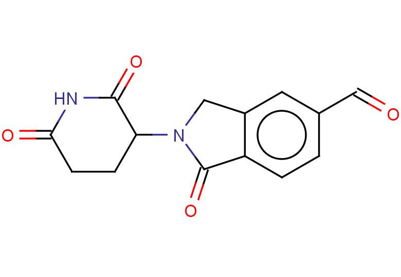 2-(2,6-dioxopiperidin-3-yl)-1-oxo-2,3-dihydro-1H-isoindole-5-carbaldehyde